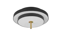 PLAFOON TRIO KEATON LED 40CM MUST MATT/MESSING