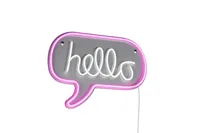 SEINALAMP TRIO HELLO LED NEON