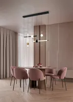 LAELAMP TRIO MELITA LED 110CM MUST MATT