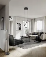 LAELAMP TRIO ROMEO LED MUST MATT