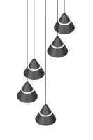 LAELAMP TRIO ROMEO LED MUST MATT