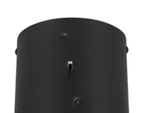 LAELAMP TRIO KEATON LED 40CM MUST MATT/MESSING