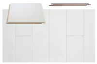 LAEPANEEL MALER MDF 6X160X1200MM VALGETUHK 1,54M² PAKIS