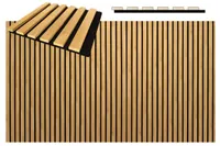 AKUSTILINE SEINAPANEEL 19X300X2600MM TAMM 0,82M² PAKIS