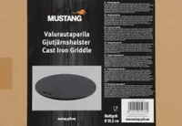 GRILLIMISPLAAT MUSTANG MULTIGRILLILE MALMIST Ø29CM