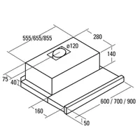 ÕHUPUHASTI CATA TF 2003 600 GWH 390M³/H