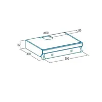 ÕHUPUHASTI CATA F-2060 BK /L 311M³/H