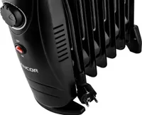 ÕLIRADIAATOR SENCOR SOH2107BK, 11 RIBI MUST