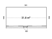 AIAMAJA PALMAKO REBEKKA 31,8M²