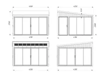 KLAASMAJA PALMAKO LUMI 16,6M² SLIDE PLUS