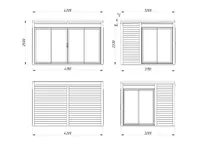AIAMAJA PALMAKO SERENA 12,6M² SET 2 SLIDE PLUS
