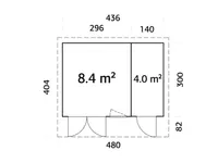 AIAMAJA PALMAKO AURELIA 12,4M²