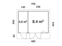 AIAMAJA PALMAKO AURELIA 12,4M²