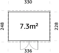 KUUR PALMAKO ELIAS 7,3M²