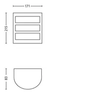 VÄLISVALGUSTI PYTHON UE 3.8W 2700K
