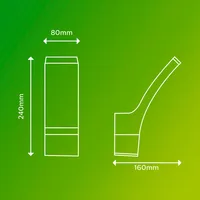 VÄLISVALGUSTI SPLAY UE 3.8W 2700K ANTRATSIIT