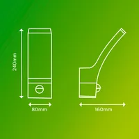 VÄLISVALGUSTI SPLAY UE 3.8W 2700K IR ANTRATSIIT
