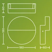 VÄLISVALGUSTI VALOR UE 2X4.3W 2700K ANTRATSIIT