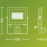 VÄLISVALGUSTI LOIS FLOOD UE 14W 3000K IR ANTRATSIIT
