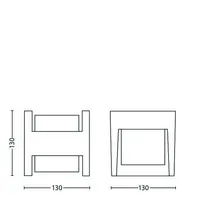 VÄLISVALGUSTI ARBOUR 2X4.5W ANTRATSIIT
