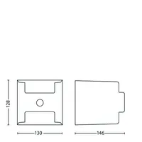 VÄLISVALGUSTI GRASS 2X4.5W IR ANTRATSIIT