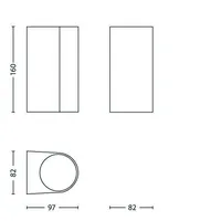 VÄLISVALGUSTI NIGHTINGALE 2X35W 230V ROOSTEPUNANE