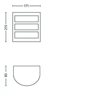 VÄLISVALGUSTI PYTHON 1X6W 230V ROOSTEVABA TERAS