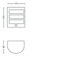 VÄLISVALGUSTI PYTHON 1X6W 230V IR ROOSTEVABA TERAS