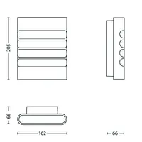 VÄLISVALGUSTI RACCOON 1X3W ANTRATSIIT