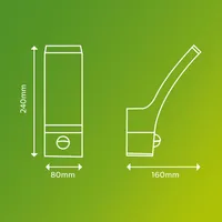 VÄLISVALGUSTI SPLAY 12W 2700K IR ANTRATSIIT