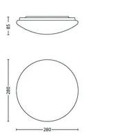 LAEVALGUSTI SUEDE 2700K 4X2.4W VALGE