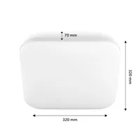 LAEVALGUSTI MAUVE LED 17W 2700K RUUT