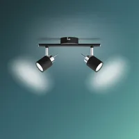 KOHTVALGUSTI MERANTI 2X35W 230V MUST