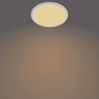 LAEVALGUSTI SUPERSLIM CL550 15W 2700K IP44 VALGE