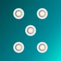 ALLVALGUSTI PERIDOT 7W SÜVISTATAV KOMPLEKT 5TK VALGE