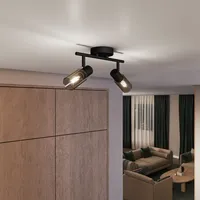 KOHTVALGUSTI PALMS SPOT 2X25W MUST