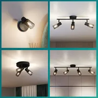 KOHTVALGUSTI PALMS SPOT 2X25W MUST