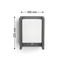 VÄLISVALGUSTI ARBOUR 1X3.8W 3000K ANTRATSIIT