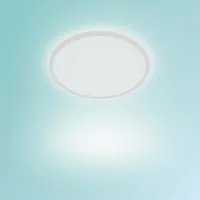 LAEVALGUSTI SUPERSLIM CL550 18W 2700K IP44 VALGE