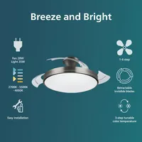 LAELAMP ATLAS DC 28W+35W NIKKEL