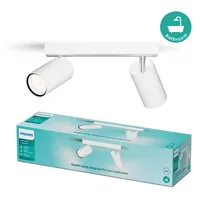 KOHTVALGUSTI KOSIPO SPOT 2X5W IP44 VALGE