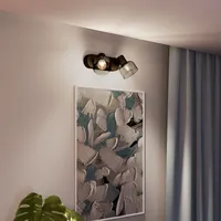 KOHTVALGUSTI SLEET SPOT 2X25W MUST