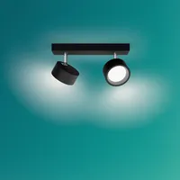 KOHTVALGUSTI BRACIA SPOT 2X5.5W 2700K MUST