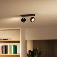 KOHTVALGUSTI BRACIA SPOT 2X5.5W 2700K MUST