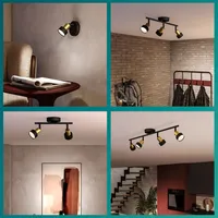 KOHTVALGUSTI CONDUIT SPOT 3X35W ÜMMARGUNE MUST-MESSING