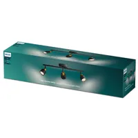 KOHTVALGUSTI NIALL SPOT 3X35W MUST-MESSING