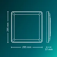 LAEVALGUSTI VALEN CL650 13W 22-27-40-6500K RUUT VALGE