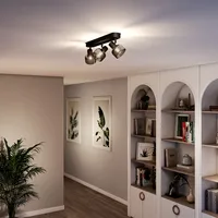 KOHTVALGUSTI SLEET SPOT 3X25W MUST