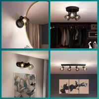 KOHTVALGUSTI SLEET SPOT 3X25W MUST