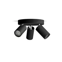 KOHTVALGUSTI KOSIPO SPOT 3X5W IP44 ÜMMARGUNE MUST